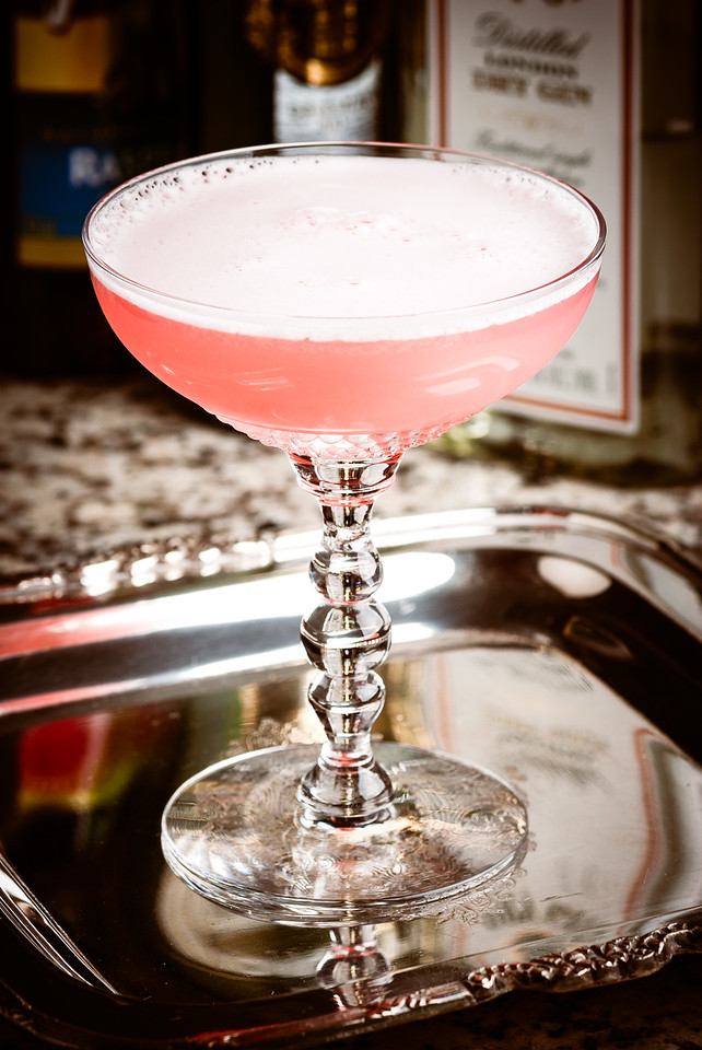 The Clover Club Cocktail, photo © 2013 Douglas M. Ford. All rights reserved.