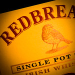 Redbreast whiskey label (detail), photo © 2016 Douglas M. Ford. All rights reserved.
