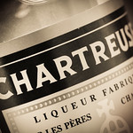 Chartreuse label (detail), photo © 2015 Douglas M. Ford. All rights reserved.