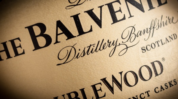 Balvenie label detail, photo © 2010 Douglas M. Ford. All rights reserved.